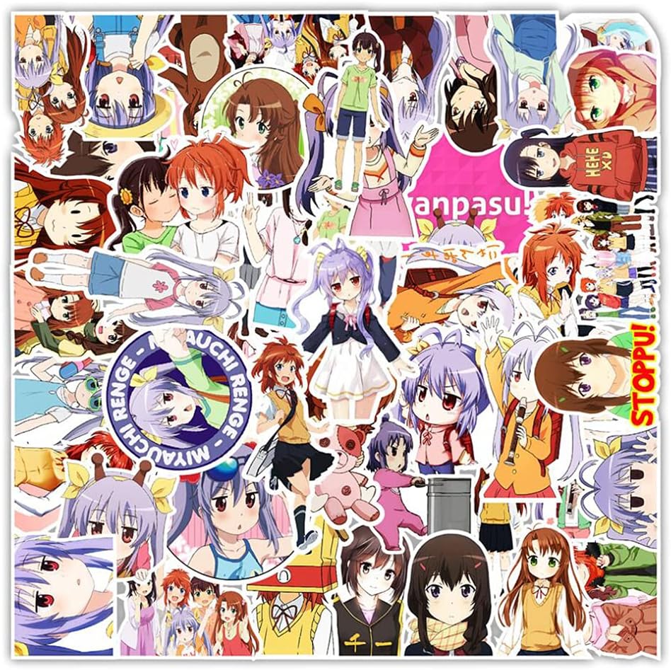 50枚 ステッカーセット 漫画 のんのんびより アニメ 防水 シール バイク 車 携帯 ヘルメット スーツケース 50枚 ステッカーセット 漫画 のんのんびより アニメ 防水 シール バイク 車 携帯 ヘルメット スーツケース