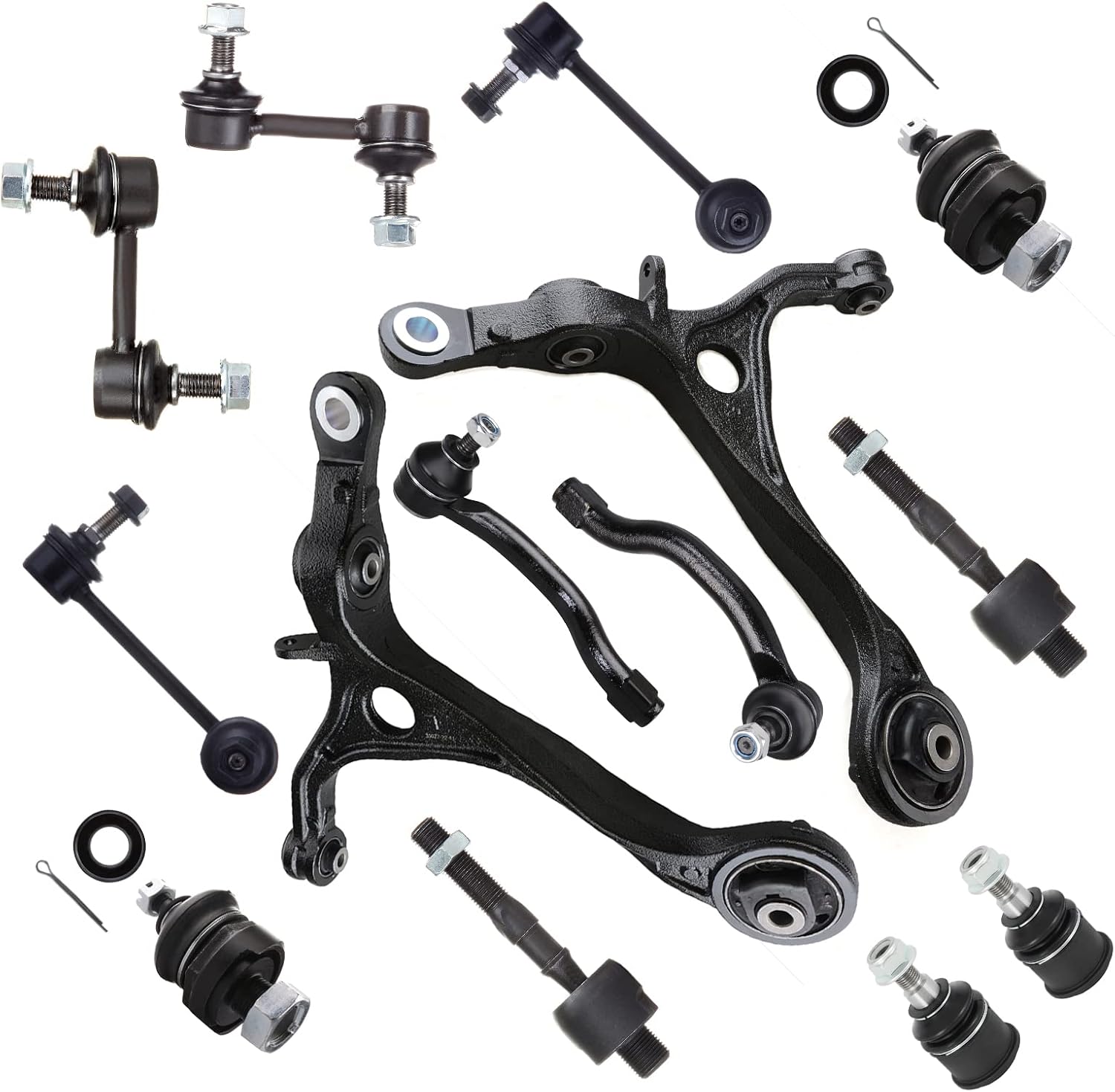 SOSOPART 14pc Set Suspension Kit Lower Control Arm Inner