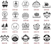 Vista 8 de Hierro de marca de madera personalizado – Hierro de marca eléctrico personalizado para sello de madera latón y mango de madera, sello de quema