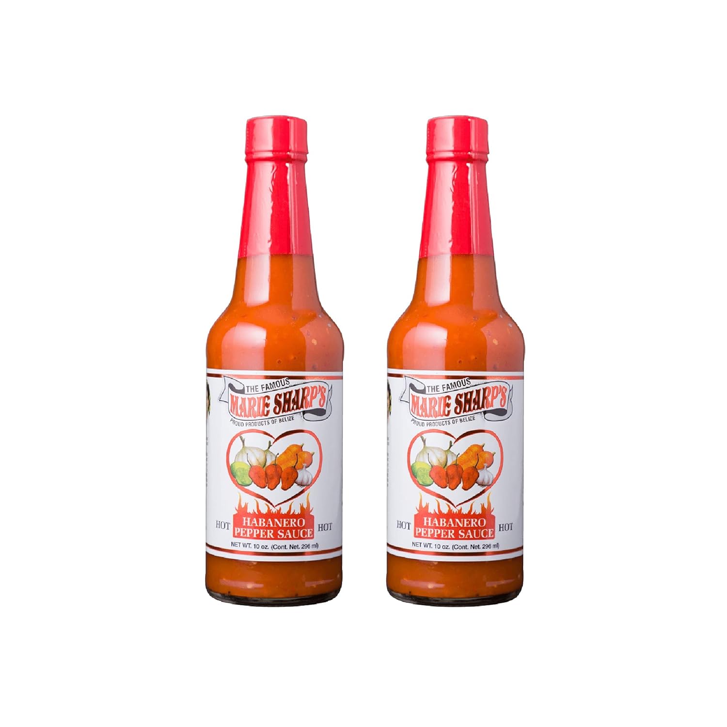 Marie Sharp’s Habanero Hot Sauce 10Fluid Ounce Hot