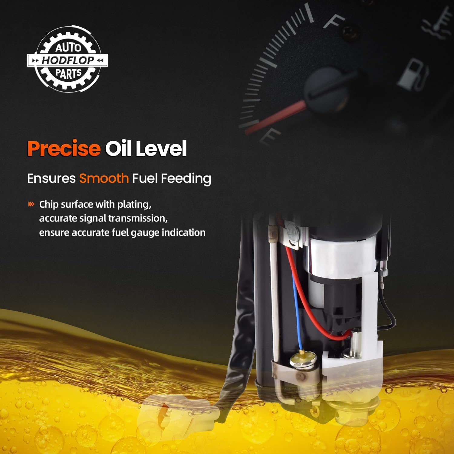 15100-35F20 Fuel Pump Module Assembly w/Fuel line Compatible with Suzuki GSXR 600 GSXR 750 2000-2003 Replace# 1510035F20 GSXR600 GSXR750 3-Pin Plug - Image 4