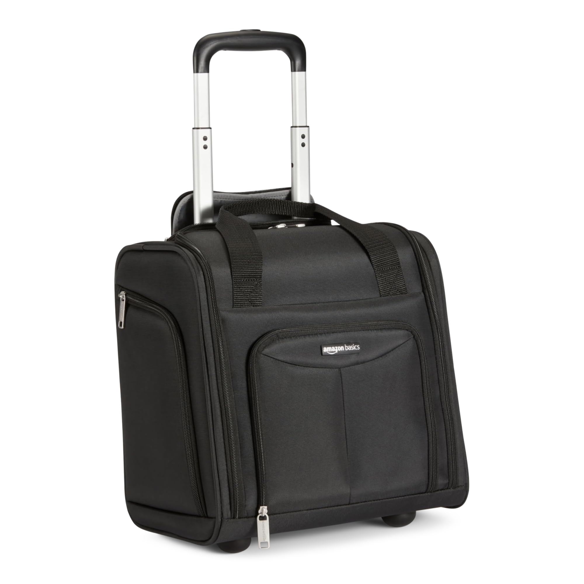 Underseat Carry-On Luggage with Wheels and Handle, 14" Rolling Travel Bag, Fits Under the…