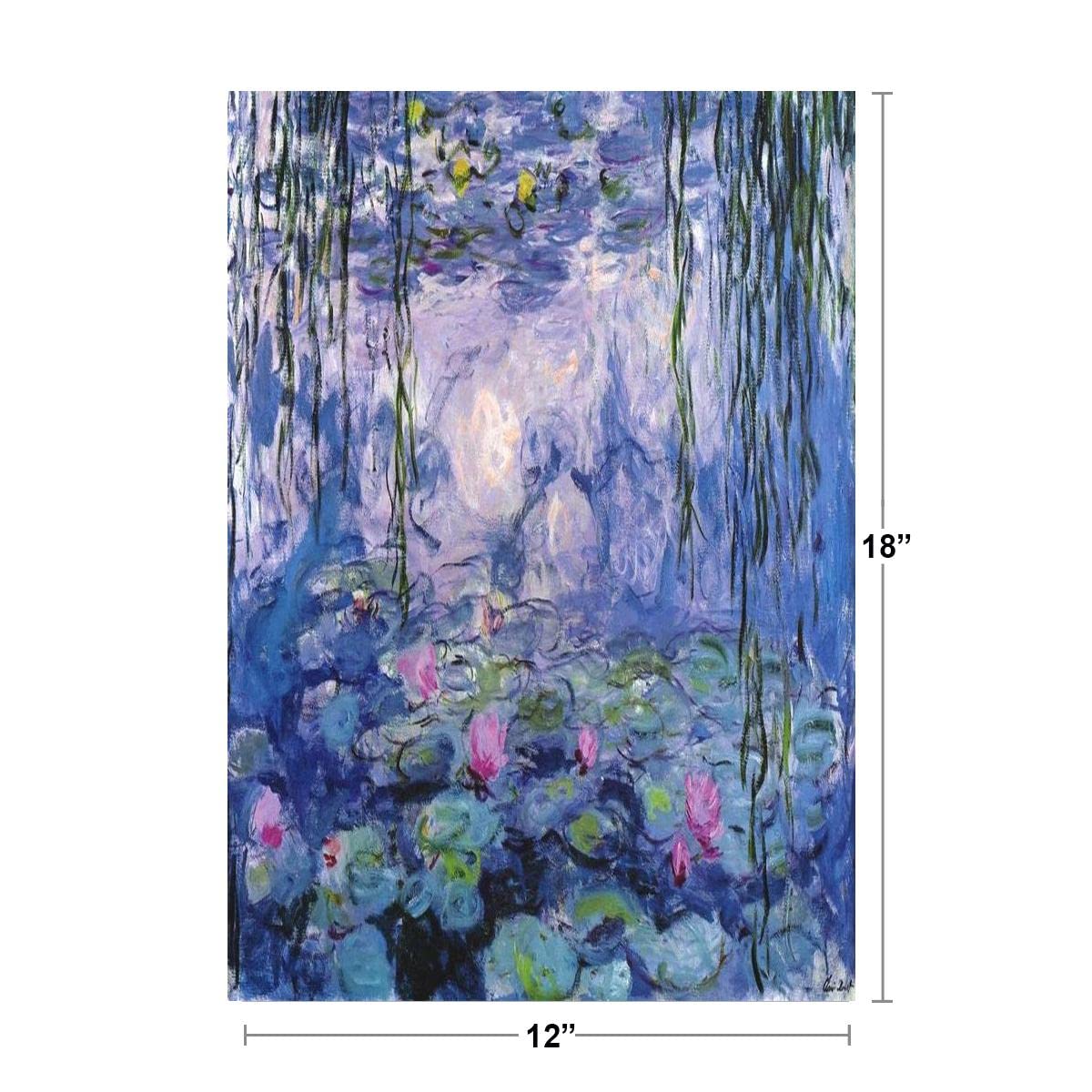 洋書　MONET: WATER LILIES Water Lilies, Nympheas (1916) Diamond Painting Kit by Monet