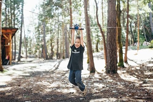 Miniatura 6 de Chetco Zip Line Kit con kit de arnés y freno elástico