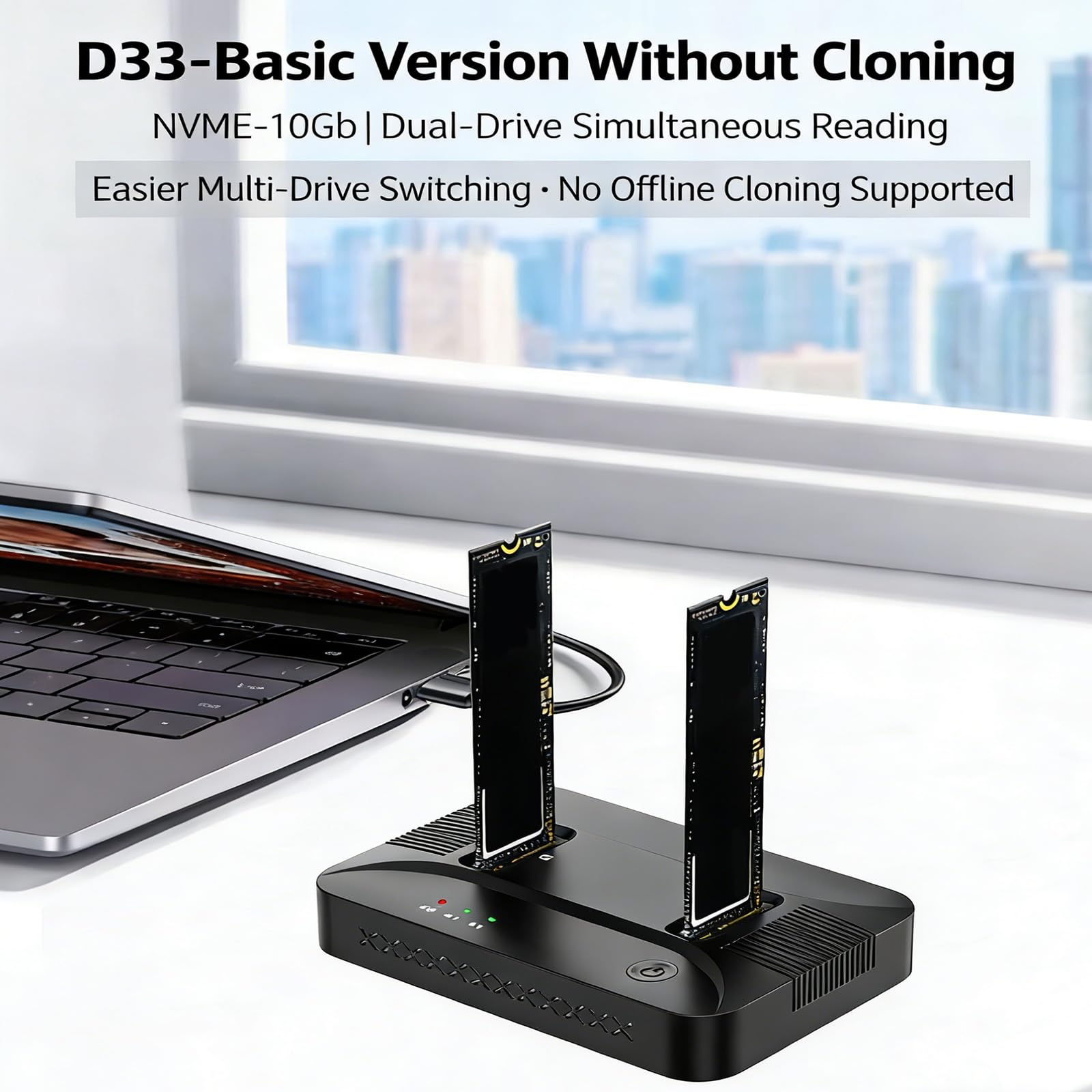 Station d'accueil NVMe pour disques durs, duplication de clones, station d'accueil pour disques durs, duplication de clones, accessoires NVME