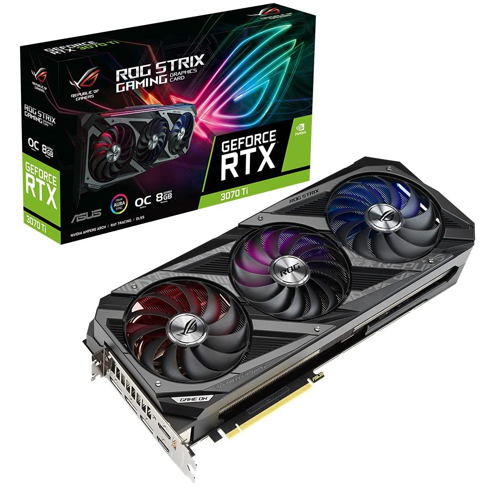 ASUS ROG Strix RTX 3070 Ti OC 8GB GDDR6X PCIe 4.0