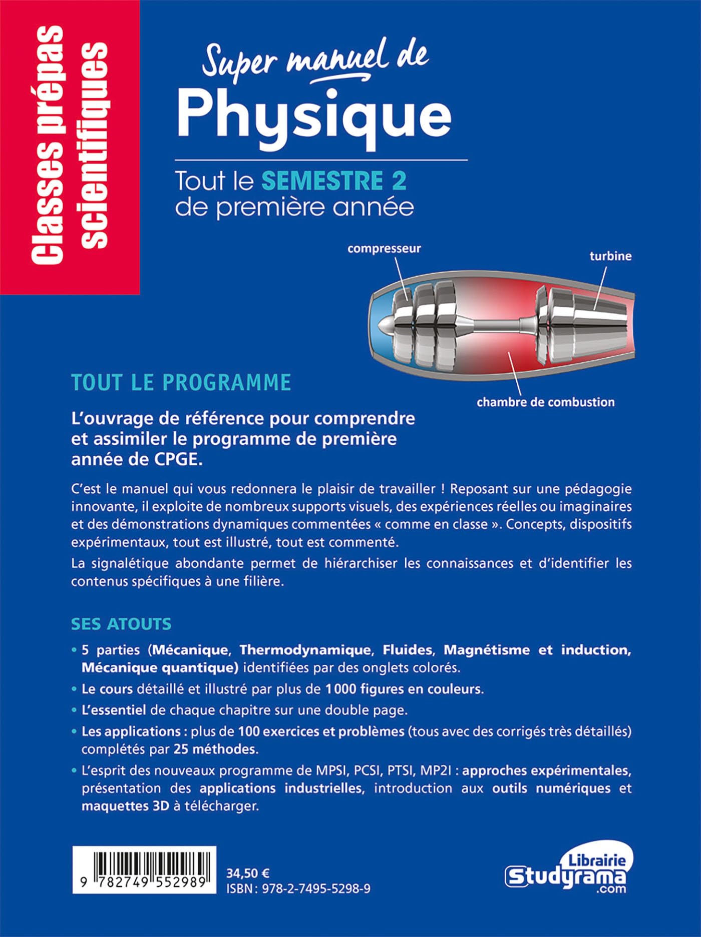 Super manuel de physique: Tout le Semestre 2