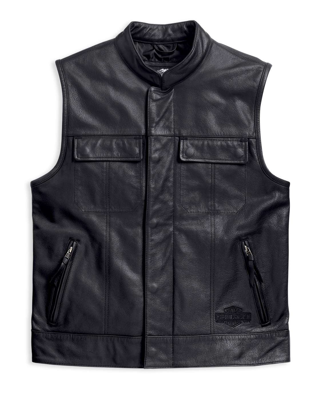 HARLEY-DAVIDSON Foster Leder Weste, 98090-15VM, L