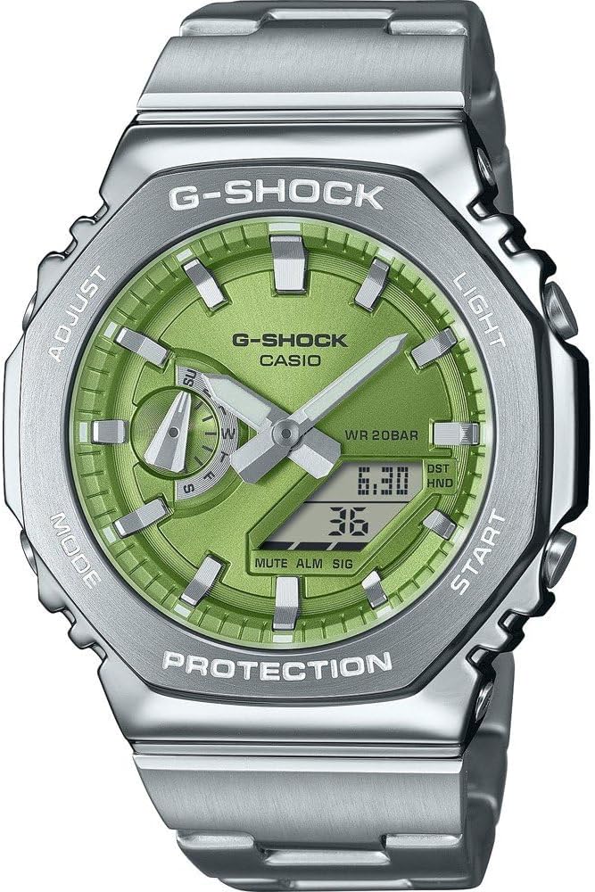 Men's Analogue-Digital Quartz Watch with Stainless Steel Strap GM-2110D-3AER