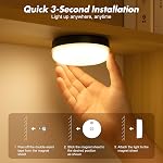 2-Pack Lampes de douche pour batterie de douche intérieure, 15 RGBW Lumière d'humeur changeante de couleur avec télécommande(Dimmable ＆ minuterie), lumière magnétique LED pour salle de bain de douche, placard, chambre à coucher, décoration de fête
