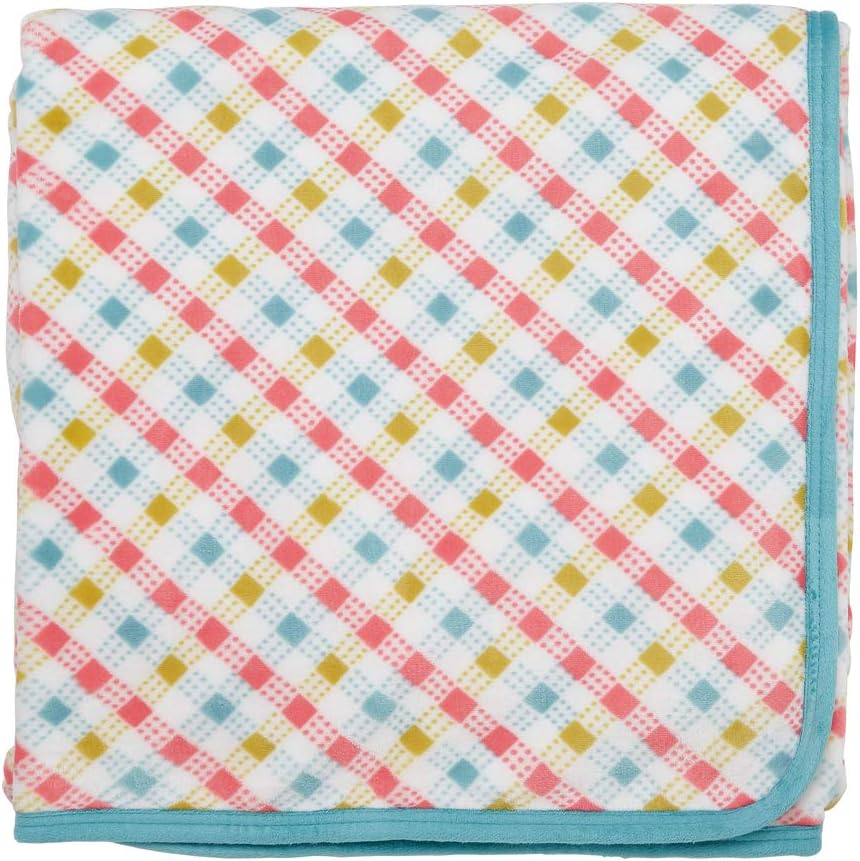 Helena Springfield London Mary Jane/Trixie Fleece Throw Duck Egg, 100% POLYESTER, 140 x 180