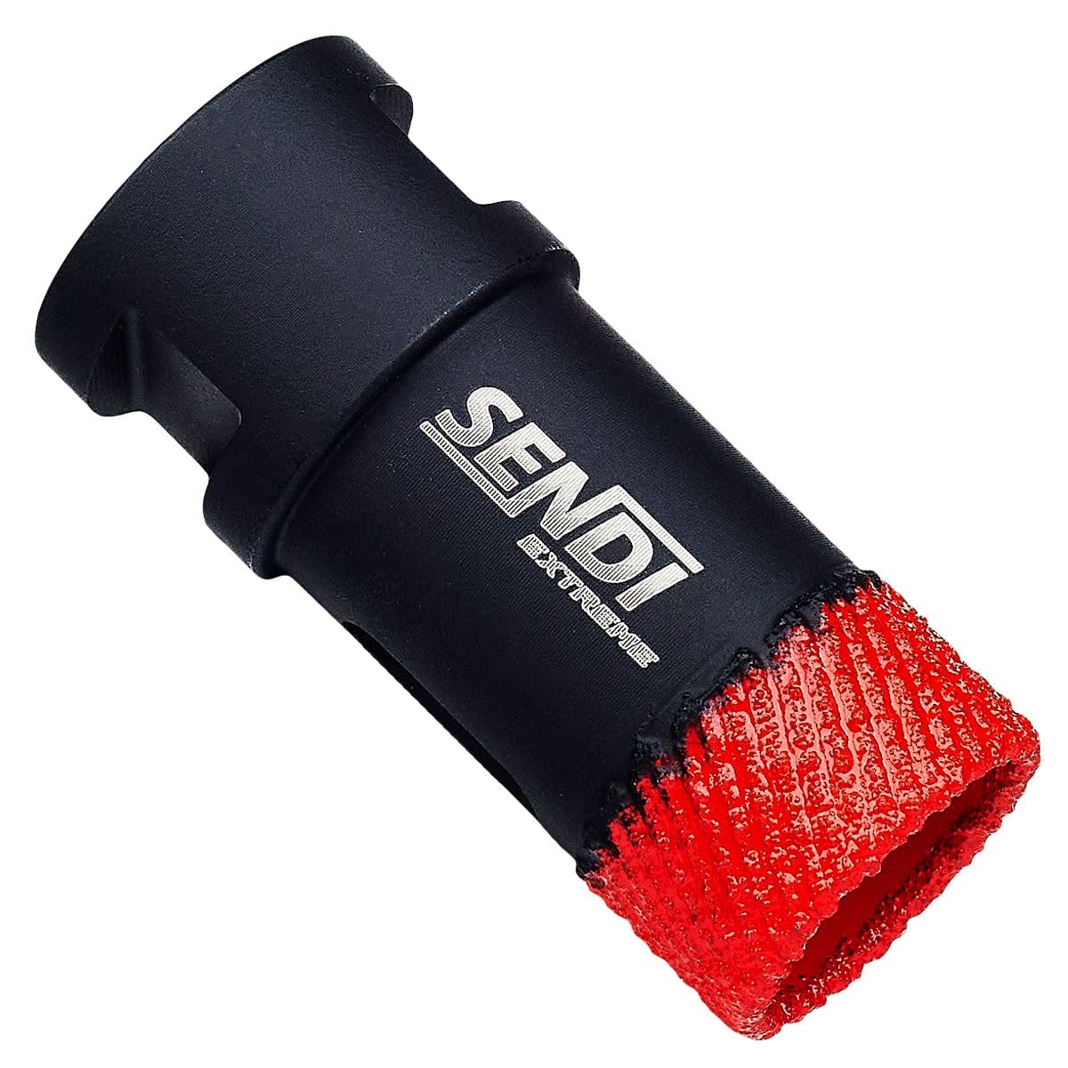KIT Profesional SENDI EXTREME SET, Juego de Brocas de Diamante y Disco Ø125 mm, Coronas Ø20-68 mm + Fresa 20-50 mm + Disco Ranurado 50 mm, Maletín Incluido, para Porcelánico Cerámica Granito Azulejo
