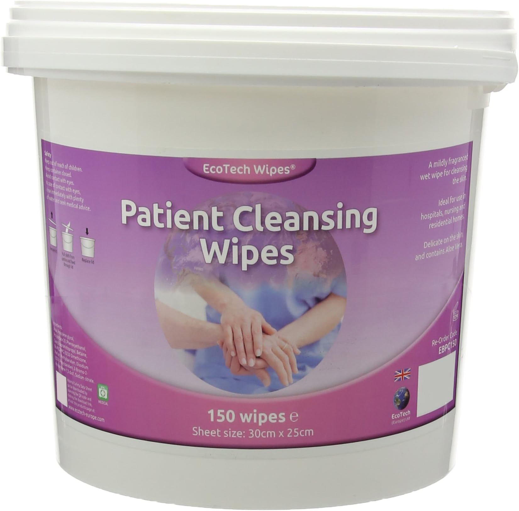 706072 Patient Cleansing Wipes (Pack of 150)