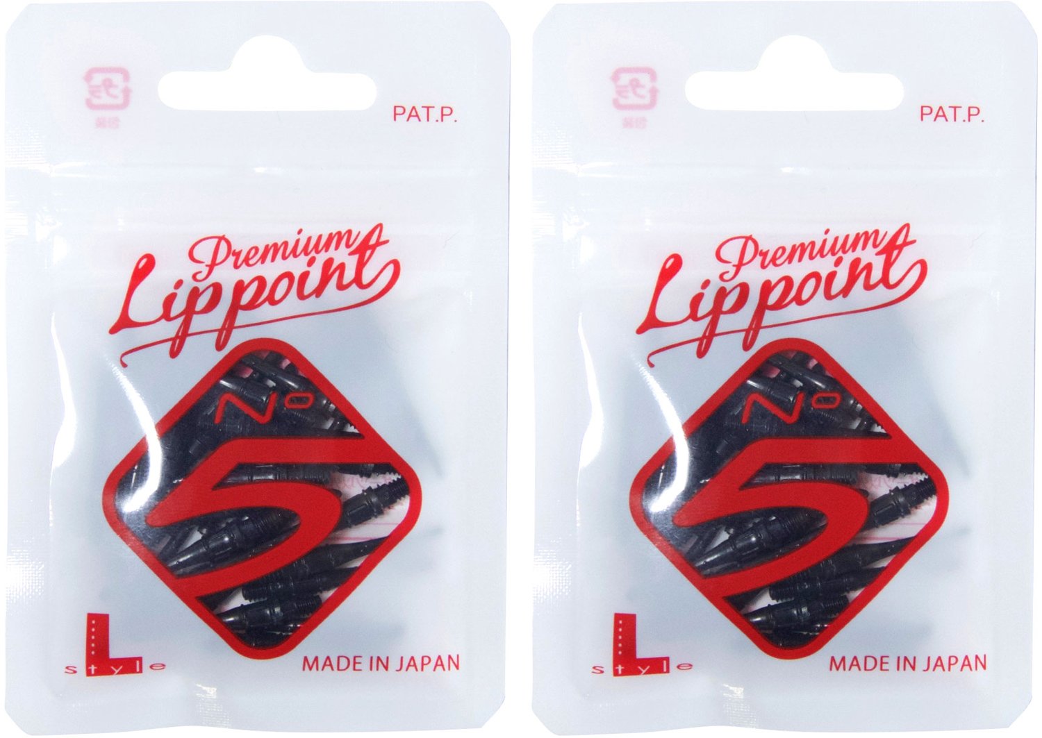 Amazon | L-style チップ Premium Lippoint No.5 ブラック 60本入り