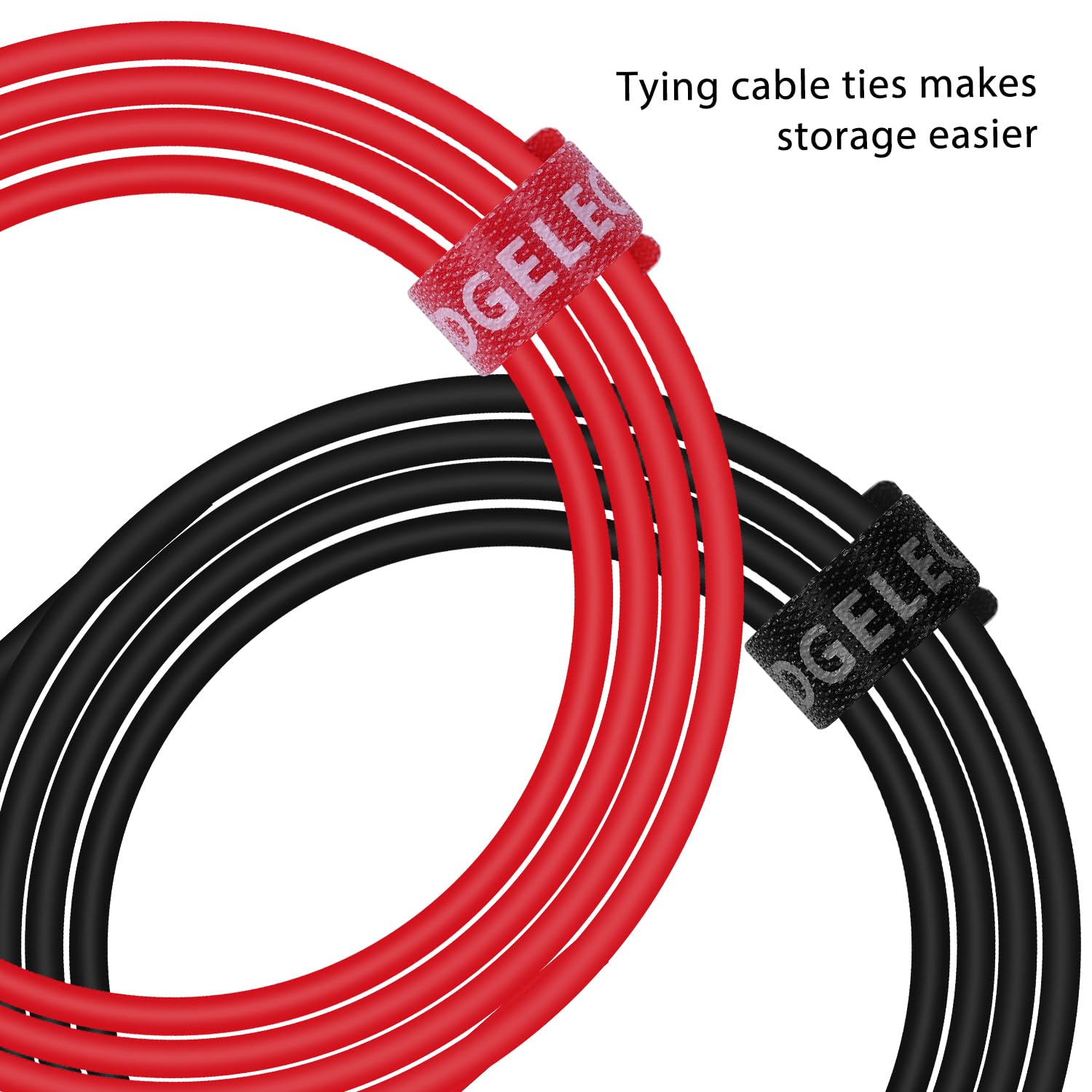 14 Gauge 2pcs 6.6 Ft Stackable 4MM Banana Plug to Alligator Clips UL3135, Heavy Duty Silicone Test Leads Set Jumper Wires Kit for Testing - EDGELEC — Amazon image 5