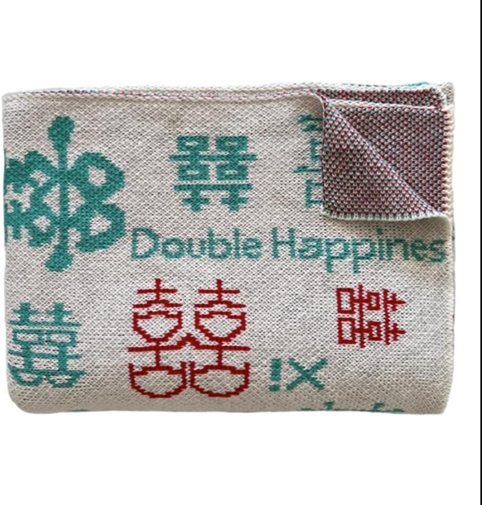 GDDZA ヴィンテージスタイル迷彩ピクセルブロック屋外キャンプブランケット昼寝オフィスニットソファブランケットカバーブランケット