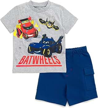ホットウィール BATMOBILE & エアブラシハンドペイントキッズ用Tシャツ ホットウィール BATMOBILE & エアブラシハンドペイントキッズ用T