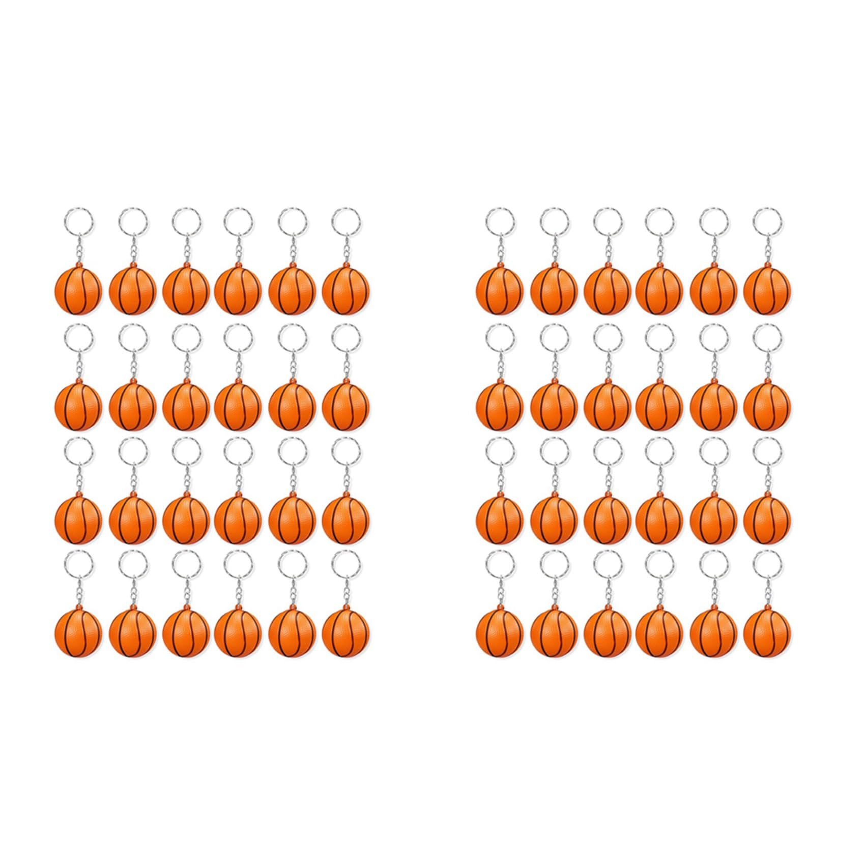 Porte-clés de basket-ball pour récompense de carnaval scolaire et kermesse