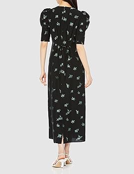 Amazon.co.jp: [フレイ アイディー] フラワージャガードパフスリーブ