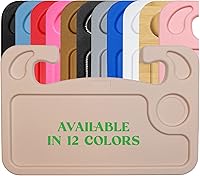 Vista 8 de lebogner Bandeja para Volante, Bandeja de Automóvil para Comer, Escritorio que se Engancha al Volante para Comida, Laptop y Accesorios de Automóvil