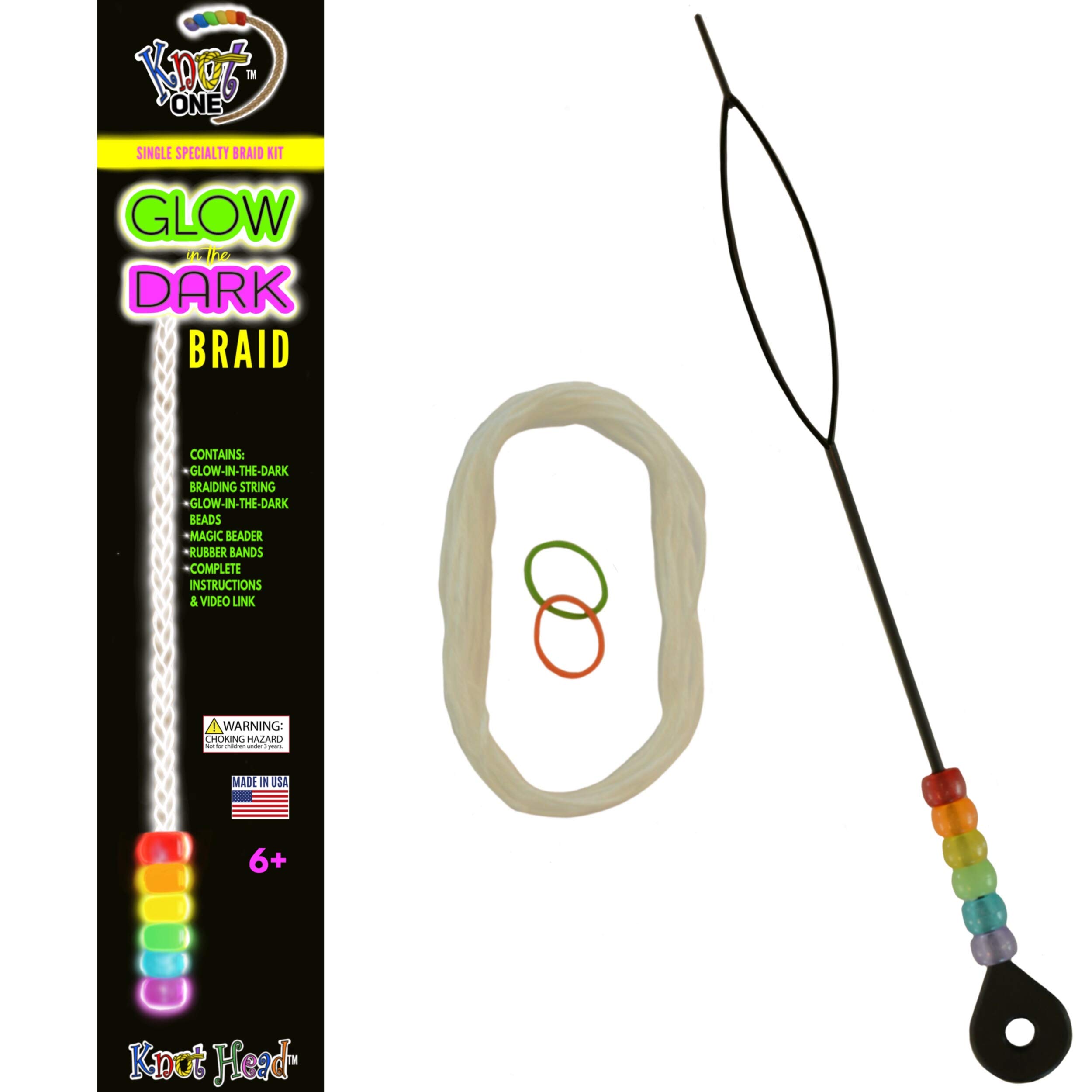 Knot Head One Glow-in-The-Dark Single Specialty Braid Kit