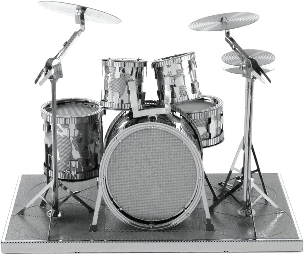 Fascinations Metal Earth Drum Set 3D Metal Model Kit