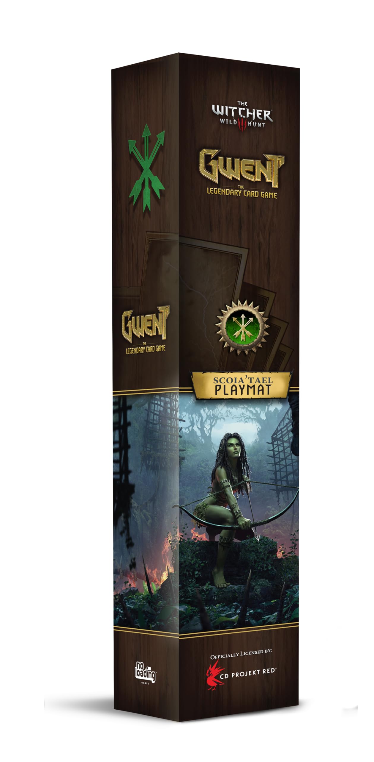 No Loading Games, Gwent Neoprene Mat - Scoia'tael, Dimensions: 290 x 730 mm