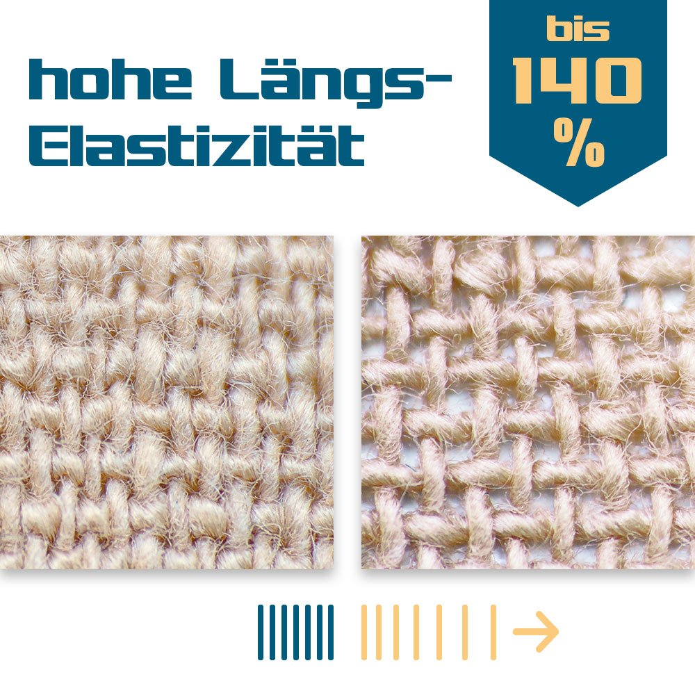 SL Star Kinésiologie Tape 6 Set avec ciseaux – Sport Tape rouleaux 5 cm de largeur et 550 cm de long – Pansements Tapes