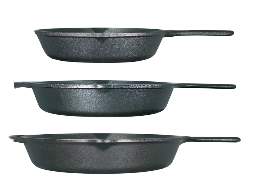 Frying Pans Nonstick Lodge Seasoned Cast Iron Buffalo Nickel