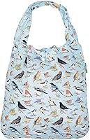 Vista 35 de ECO CHIC Bolsas plegables reutilizables para comestibles, bolsa de compras ligera, reciclada y reutilizable, bolsa plegable impermeable