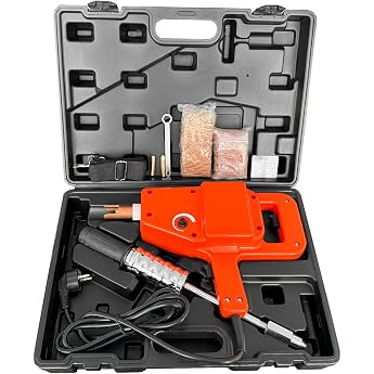 Spot Welder Bolt Welder Kit Bolt Welder Dent Repair Kit 800VA Spot Welder Bolt 220V Welder Bolt Kit Bolt Gun Dent Puller Kit with Complete Accessories 4500-1