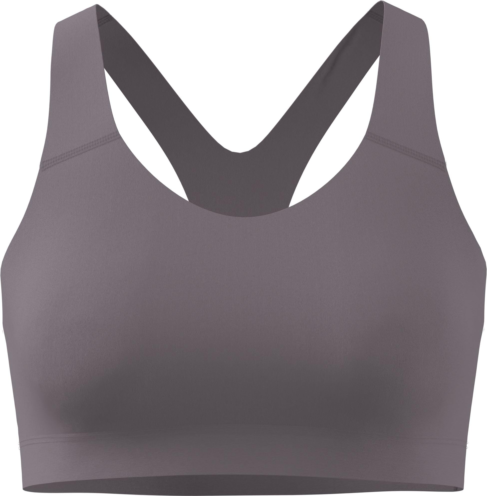 adidas Women's Optime Essentials Workout High Support Bra, preloved fig, L A-B