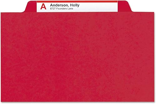 Miniatura 4 de Smead Carpeta de archivos de clasificación de cartón prensado con cierres SafeSHIELD, 2 divisores de bolsillo, expansión de 2 pulgadas, tamaño