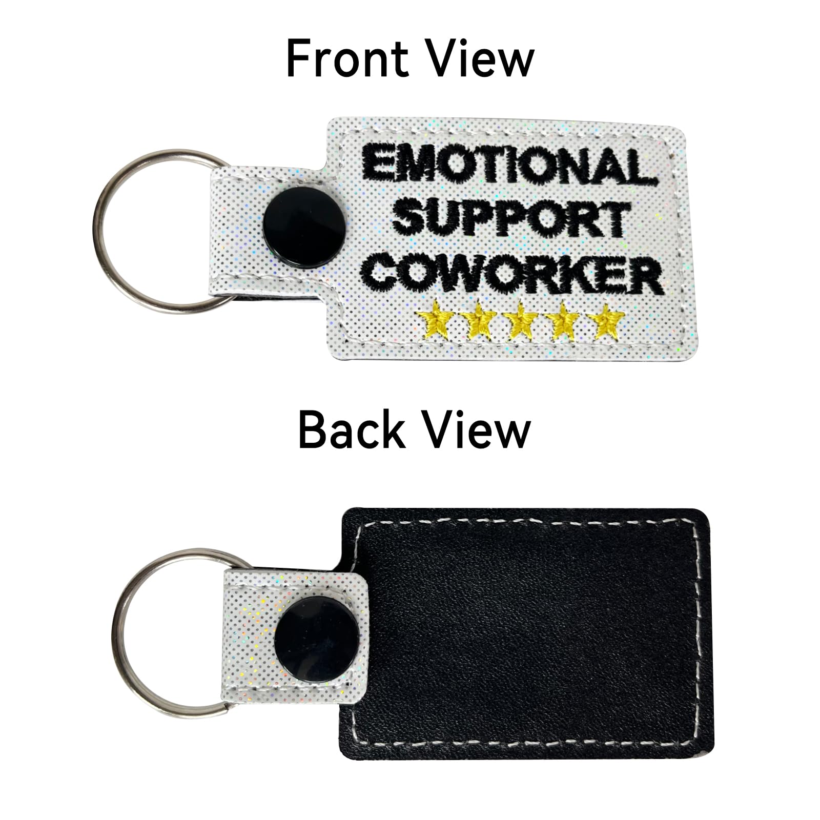 Coworker Gifts: Emotional Support Keychain for Work Bestie & Christmas