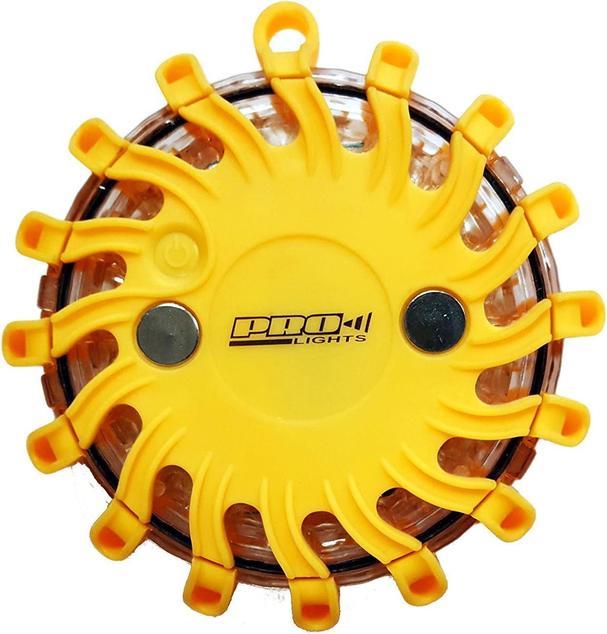 Genuine Pro Lights LED Safety Flare (Amber) With Replaceable CR123 Lithium Battery