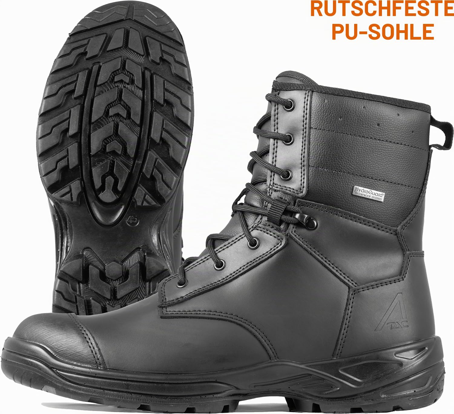ACE Schakal Herren-Stiefel - Einsatz-Schnürstiefel aus Crazy Horse Leder für Männer