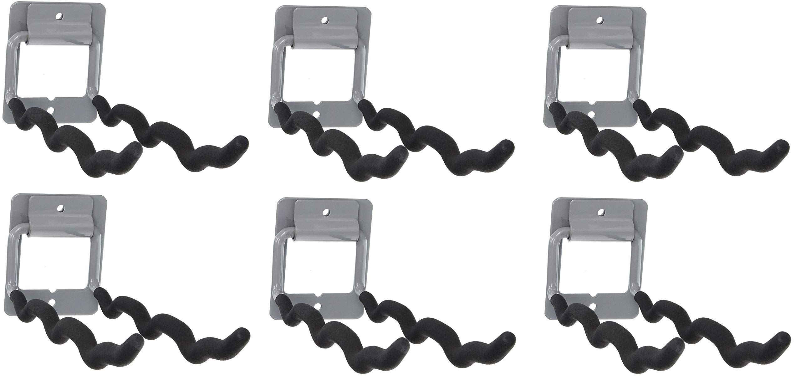 Crawford-Lehigh Flip Up Tool Holder - Space Saving Wall Mount For Garage Organization