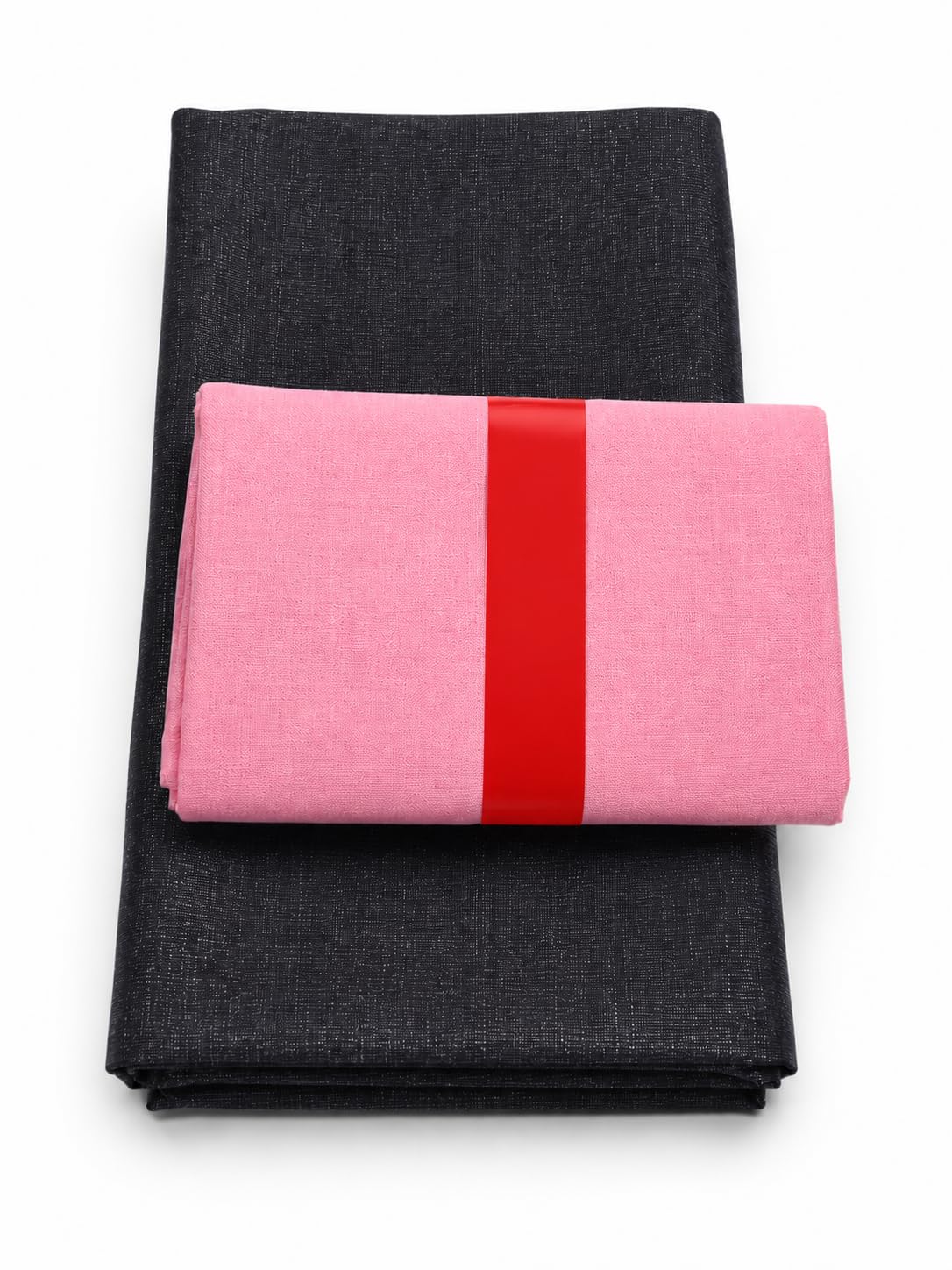 Men's Unstitched Shirt and Trouser Fabric Combo Set, Pink and Dark Navy, Formal and Casual Wear, Shirt 2.25m, Trouser 1.20m-picture-11