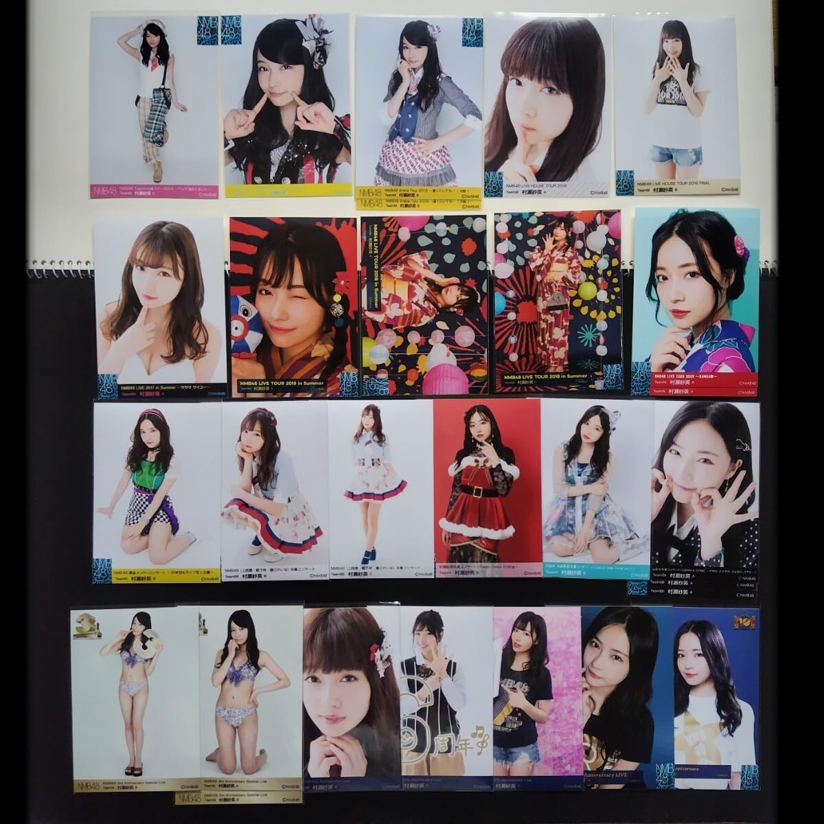NMB48 村瀬紗英 生写真 グッズセット 約400点 NMB48 村瀬紗英 生写真