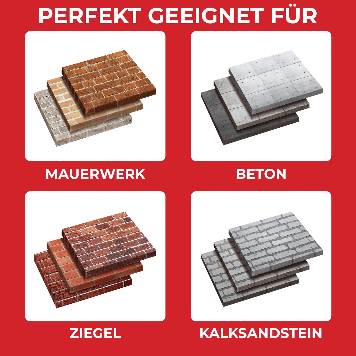 SCHWABENBACH® SDS Plus dłuto otworowe 85 x 45 mm do puszek podtynkowych – alternatywa dla wiertła do puszek / pogłębiacza puszek – dłuto kwadratowe otworowe do młotowiertarki – otwornica do gniazdka