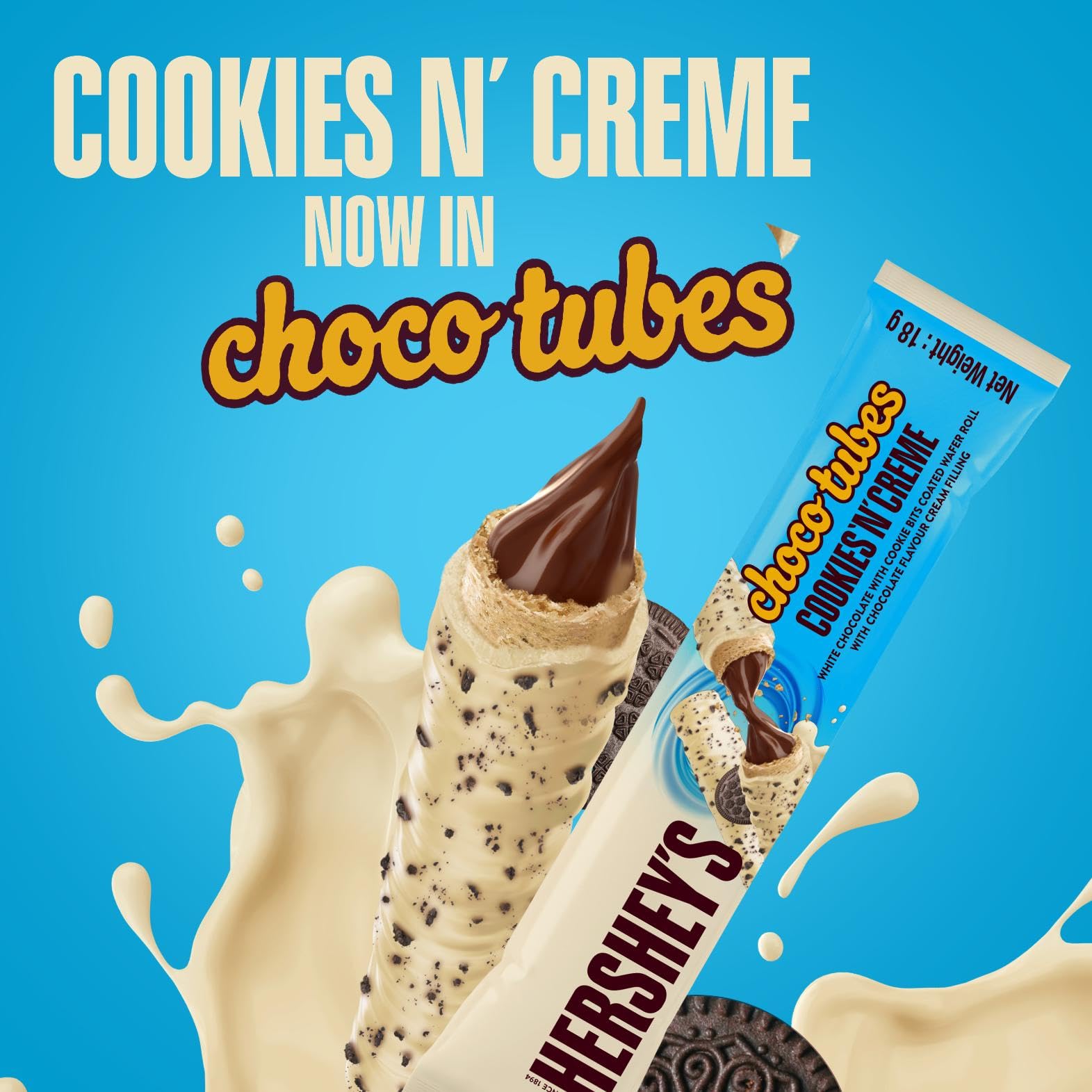 Amazon | ハーシー チョコバイツクッキー&クリーム 90g | Hershey