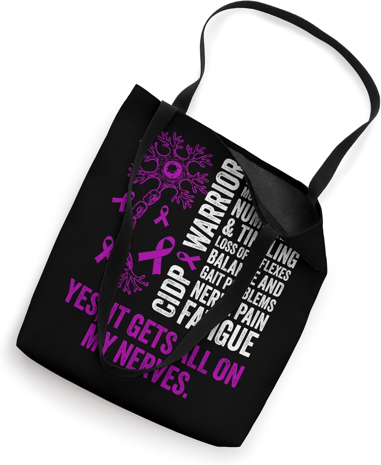 CIDP Warrior Tote Bag