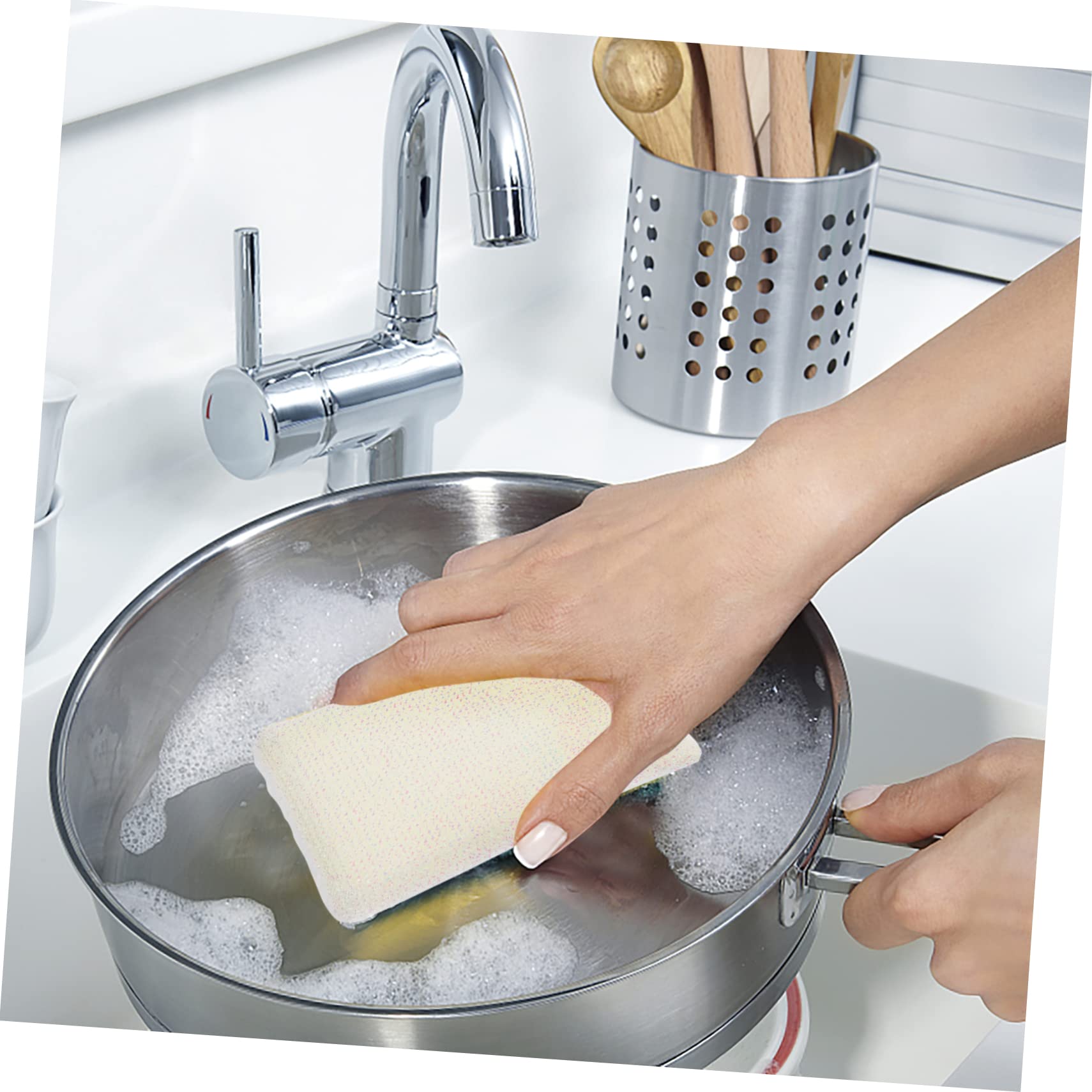 GLEAVI 3 Set Salviette Creative Per Lavare I Piatti Detersivo Piatti Detergente Piatti Spugne Cucina Mammina Padella Spugna Per Lavare I Piatti Salviette Lavapiatti Per La Casa 10 Pezzi*3