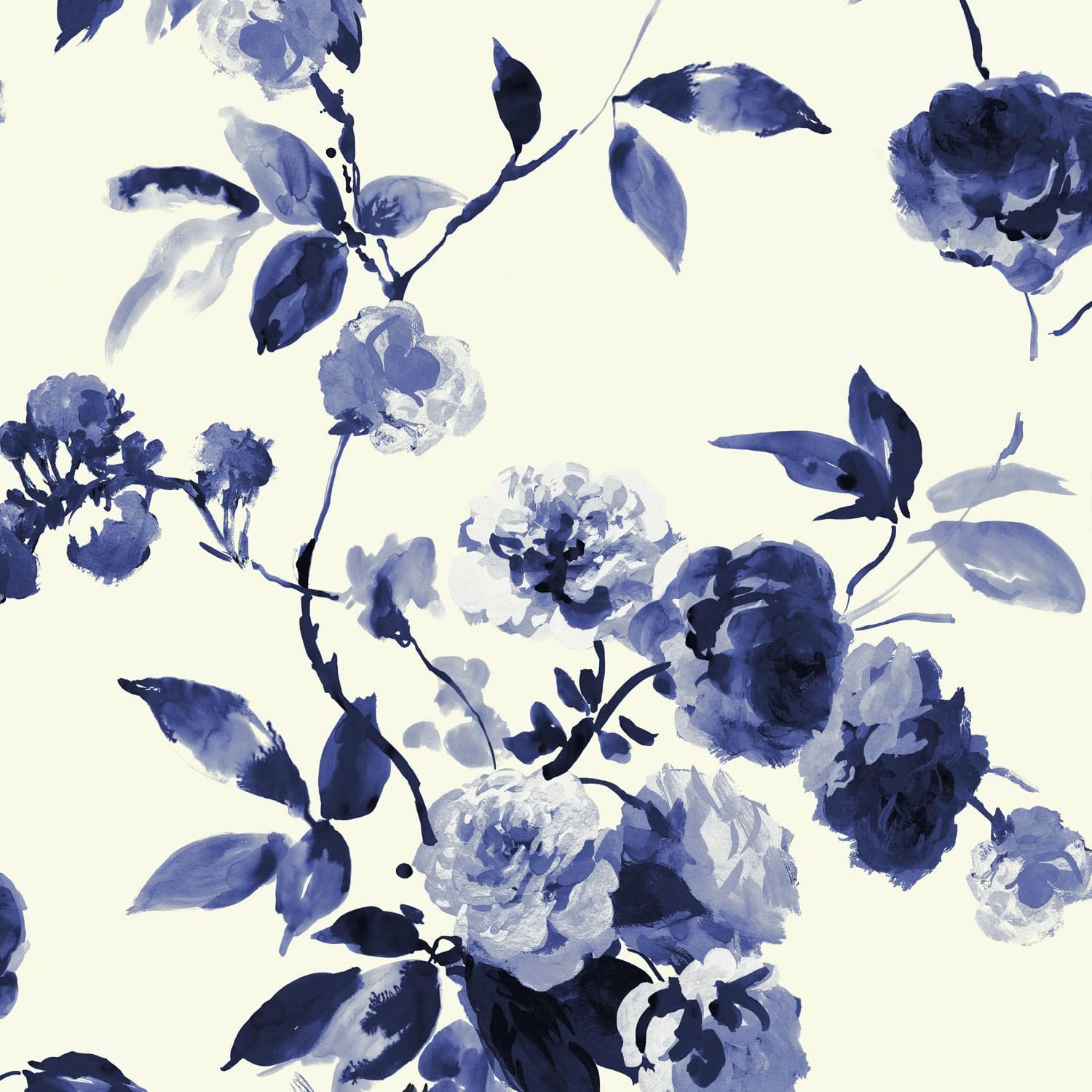 Papier peint Boho Bloom Joules Graham & Brown Crème revêtement mural salon et chambre