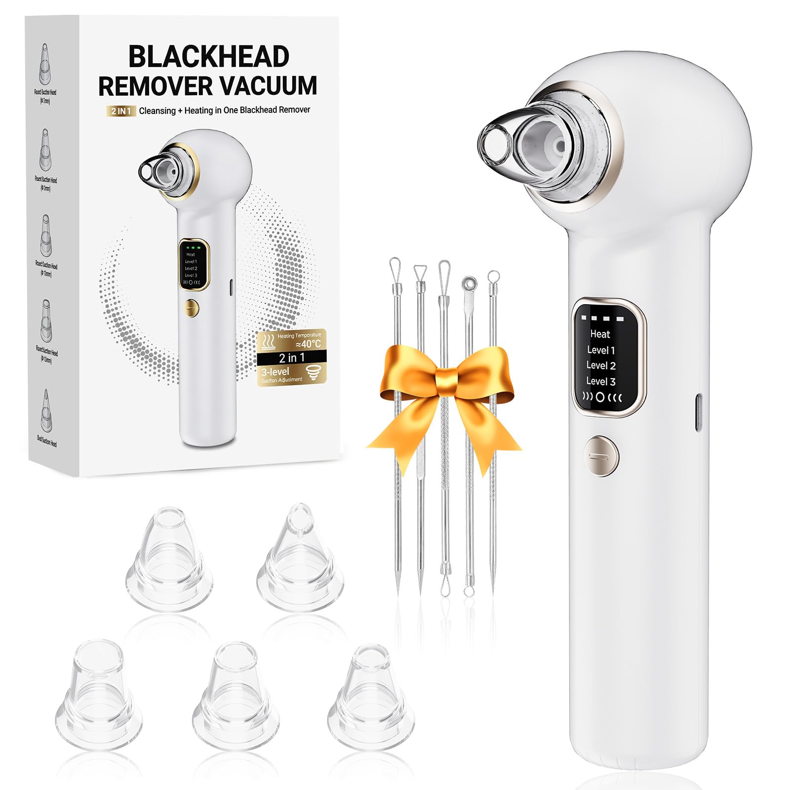 Blackhead Remover Pore Vacuum with Heating