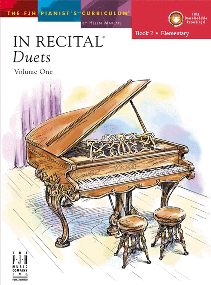 In Recital(R) Duets, Vol 1 Bk 2 (The FJH Pianist's Curriculum, Vol 1 Bk 2)