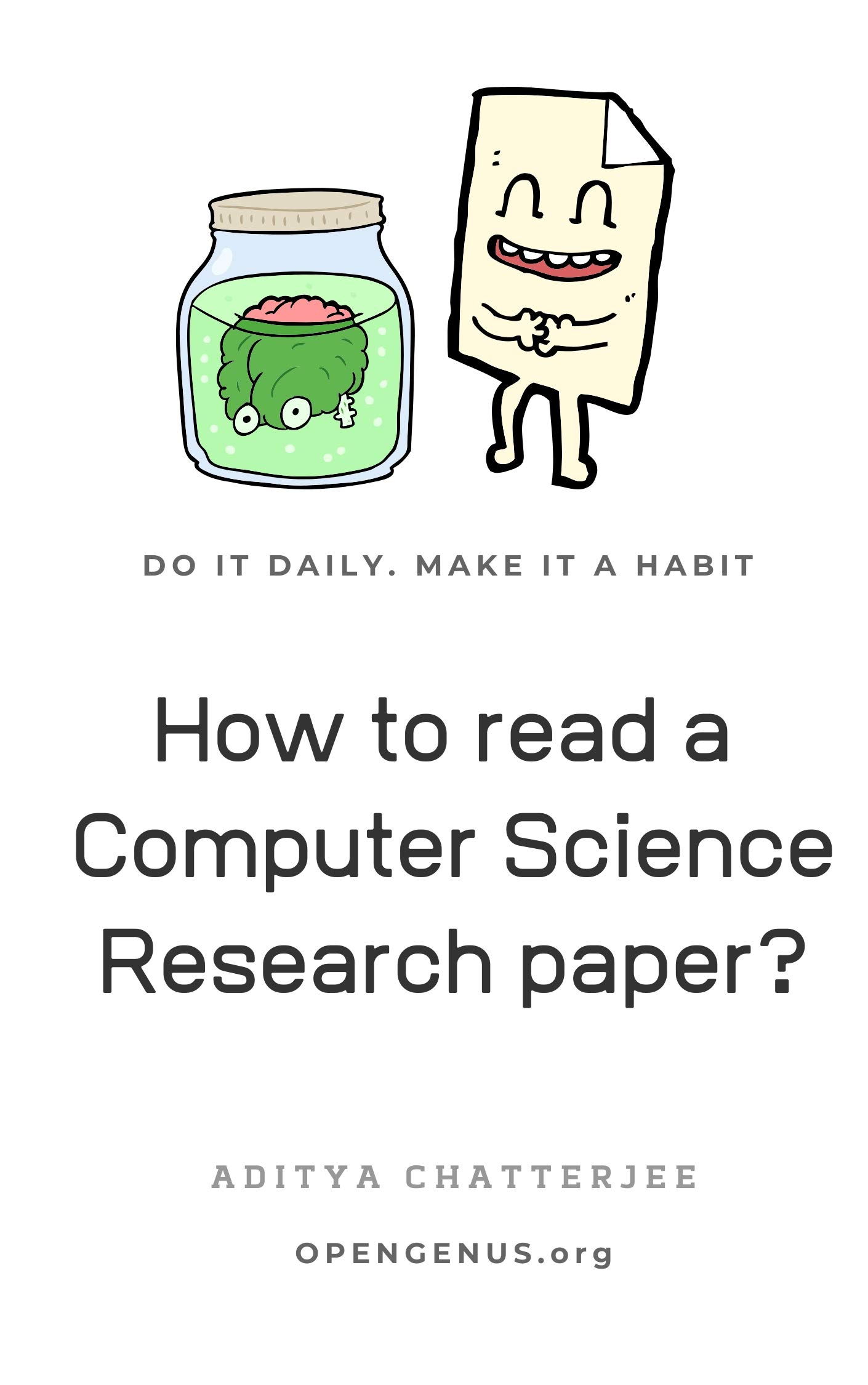 How to read a Computer Science Research paper?