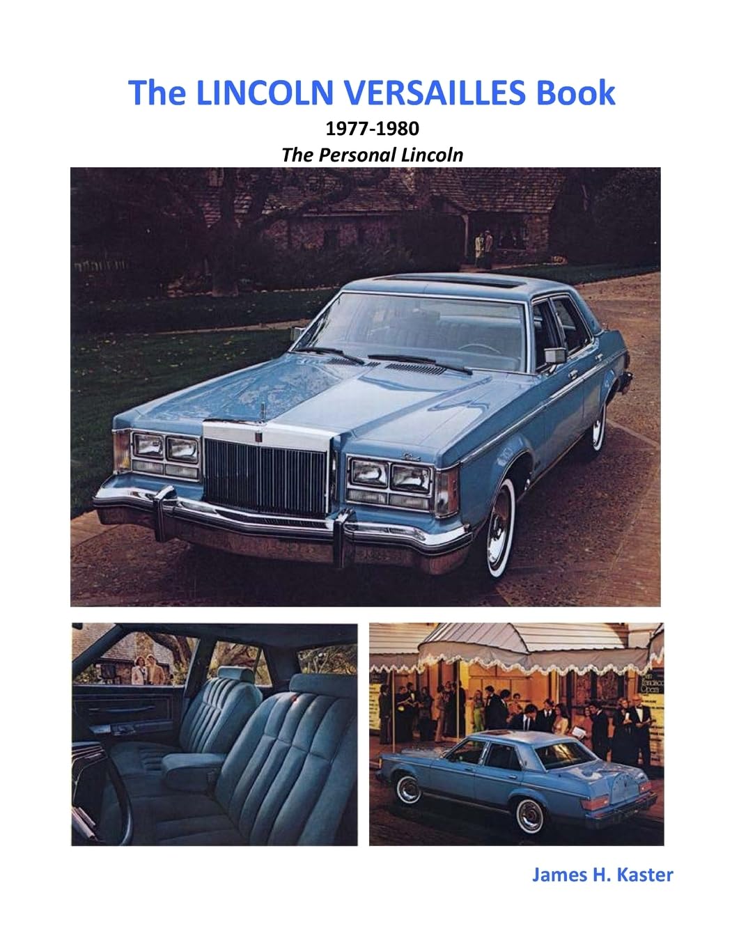The LINCOLN VERSAILLES Book cadeau idéal pour amateur d'histoire automobile américaine