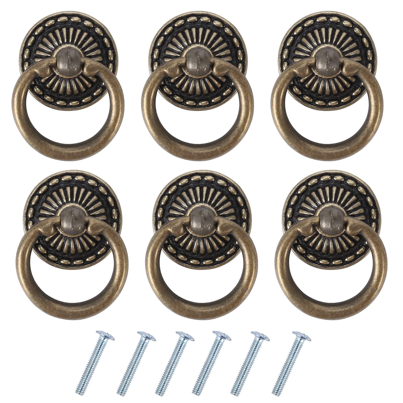 6 Pezzi Maniglie per Mobili Vintage Maniglie Cassetti Maniglie per Armadi Porte Armadi Cassetti Armadietti Cassettiere 32cm