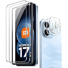 for Redmi Note 17 Pro 5G Screen Protector with Camera Lens Protector, 9H Hardness Anti-Scratch Tempered Glass flim, Case Friendly,Anti-Scratch 2+2 PACK